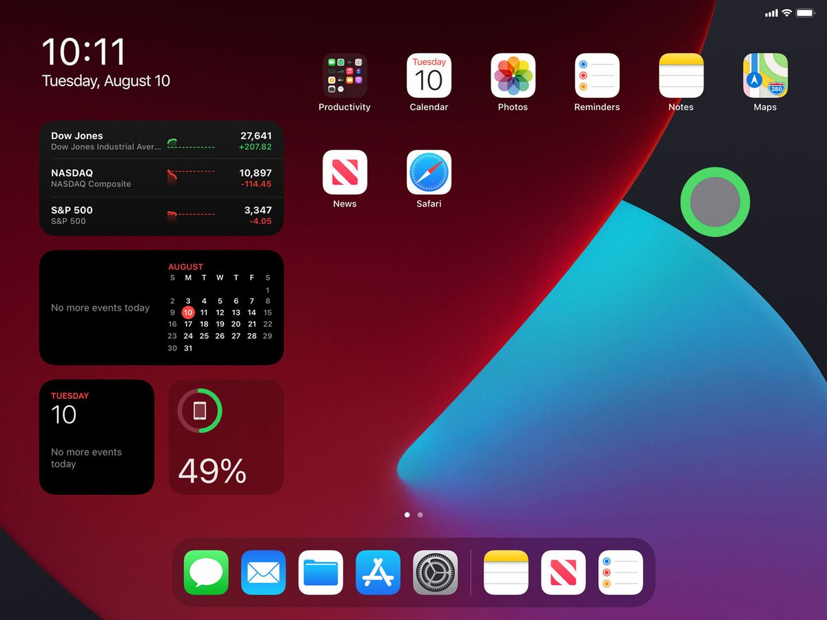 How To View and Record Onscreen Taps with Mouse Support in iPadOS